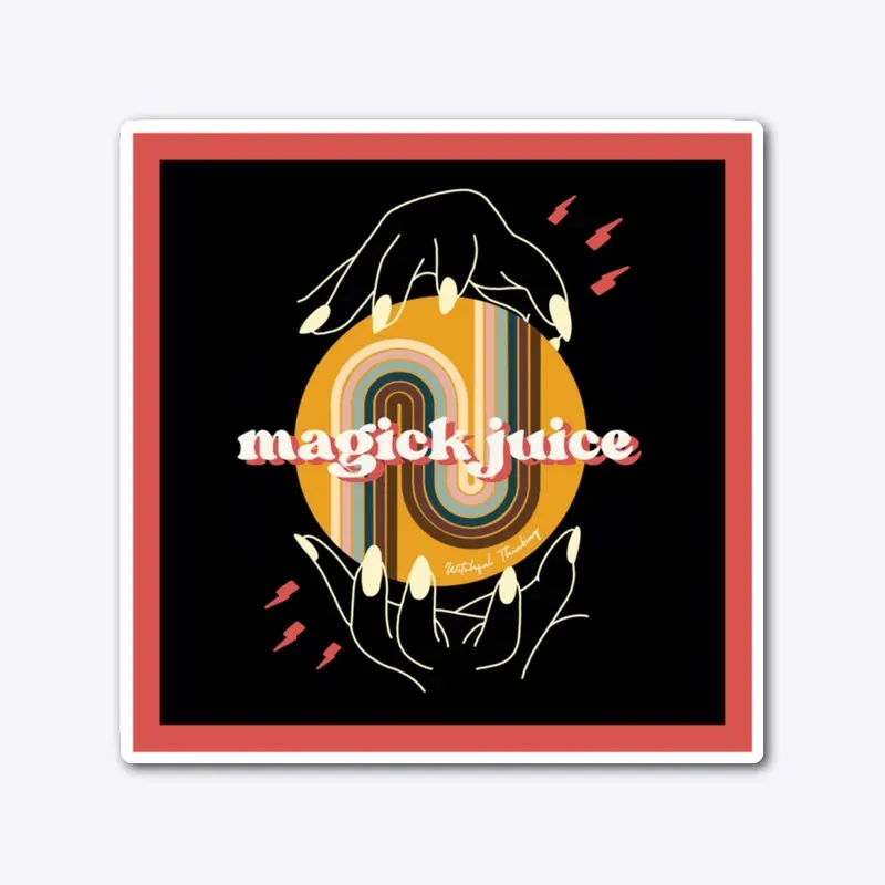 Magick Juice Die-Cut Sticker