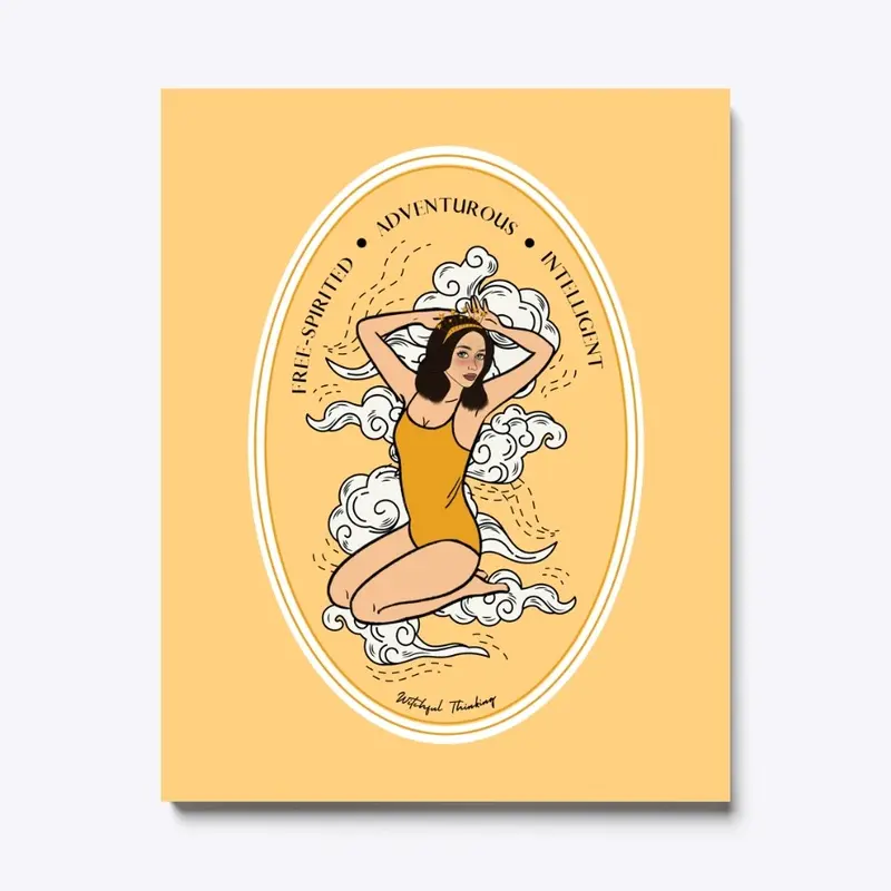 Air Goddess Art Print