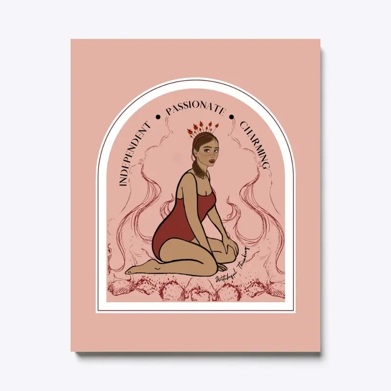 Fire Goddess Art Print